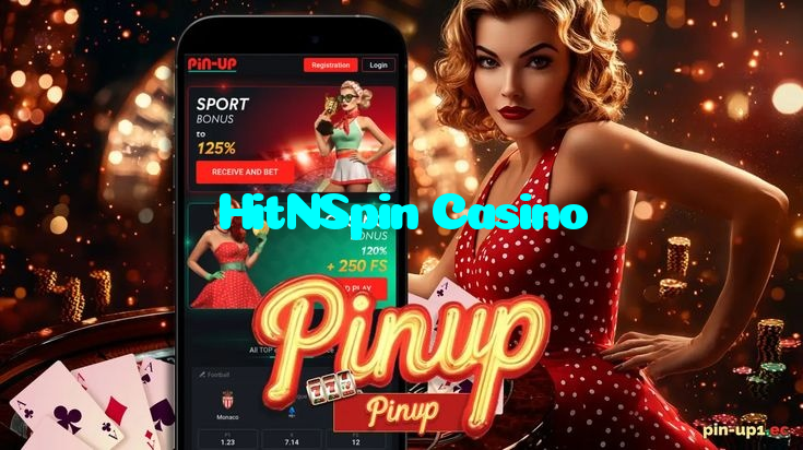HitNSpin Casino casino presented on mobile device in Pakistan with slots and live games